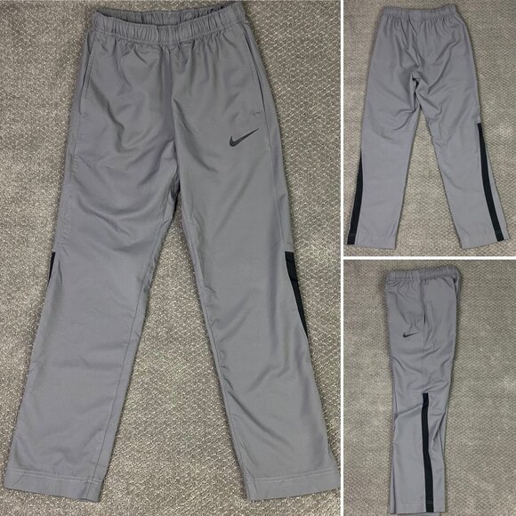 Nike Woven Track Pants Men's Small Gray Dri-Fit Gym Running Training 927380 036 - Picture 1 of 15